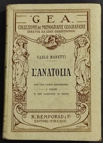 L' Anatolia - Carlo Manetti - copertina