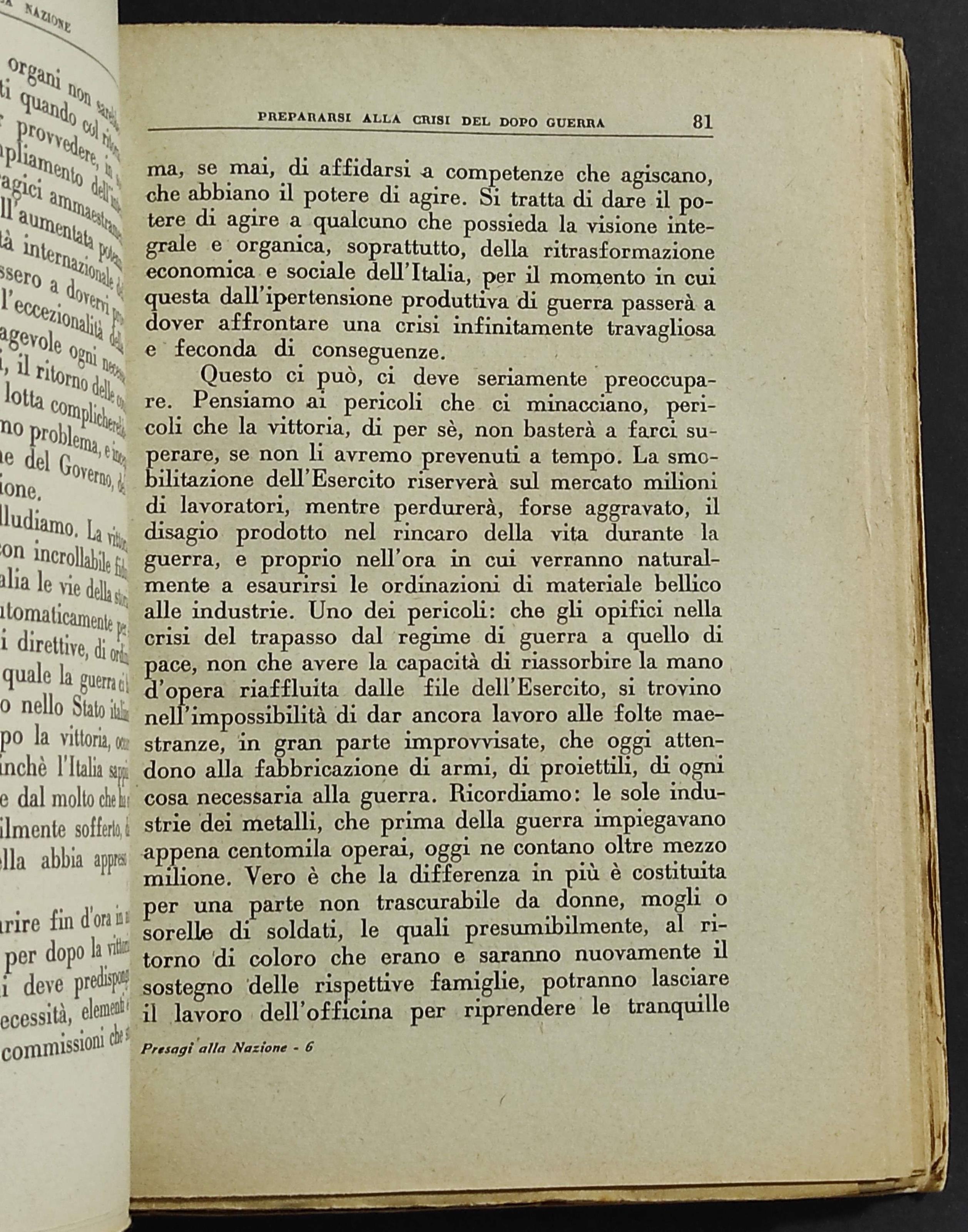 Presagi alla Nazione