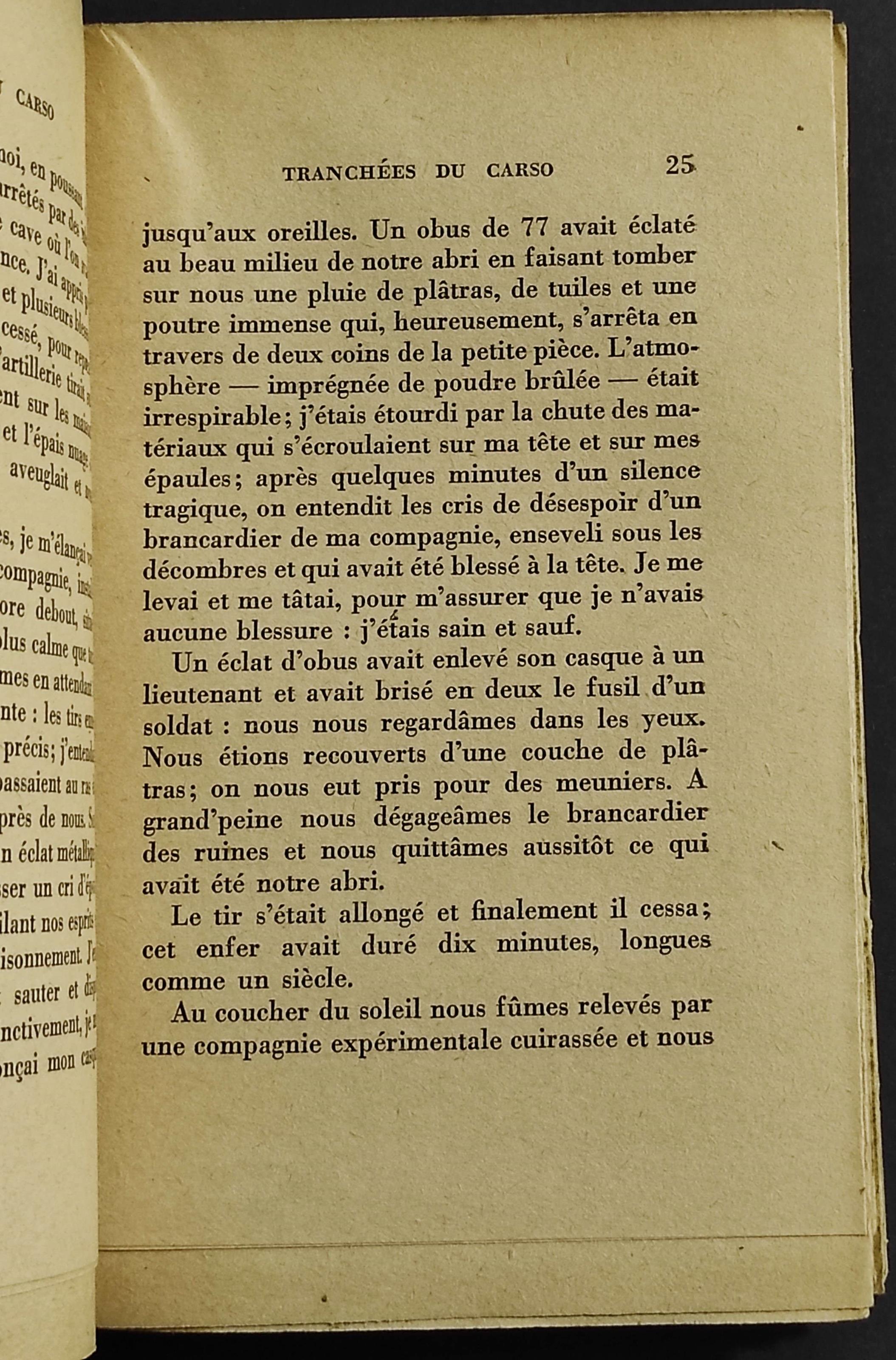 Tranchees du Carso