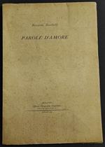 Parole d'Amore