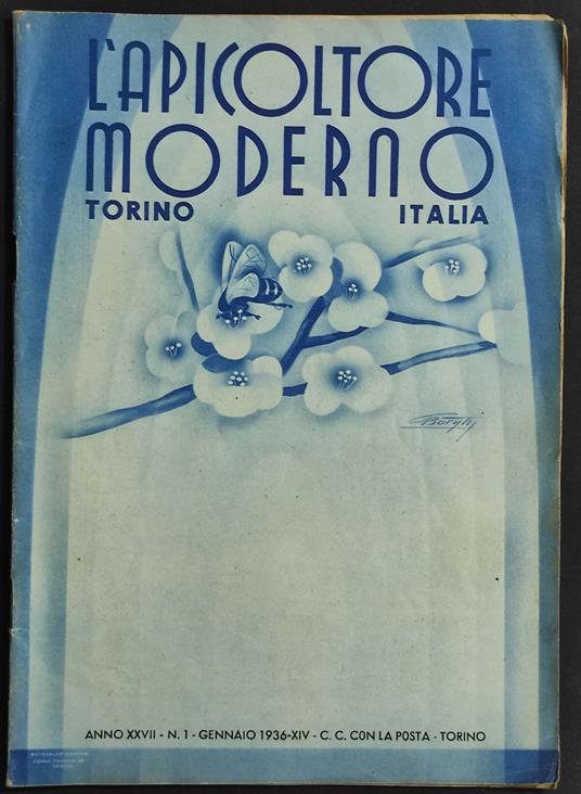 L' Apicoltore Moderno - copertina