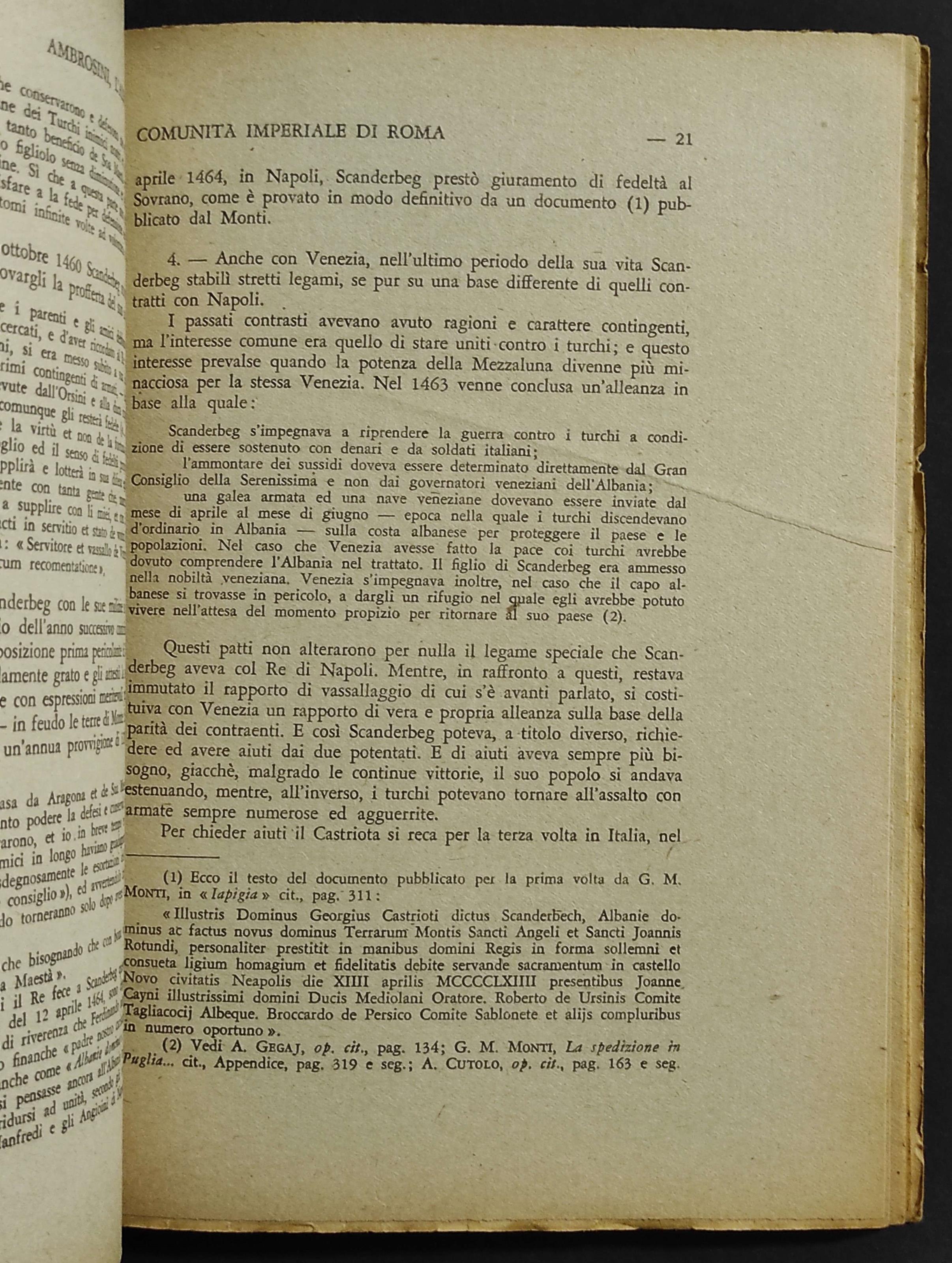 L' Albania nella Comunità Imperiale di Roma