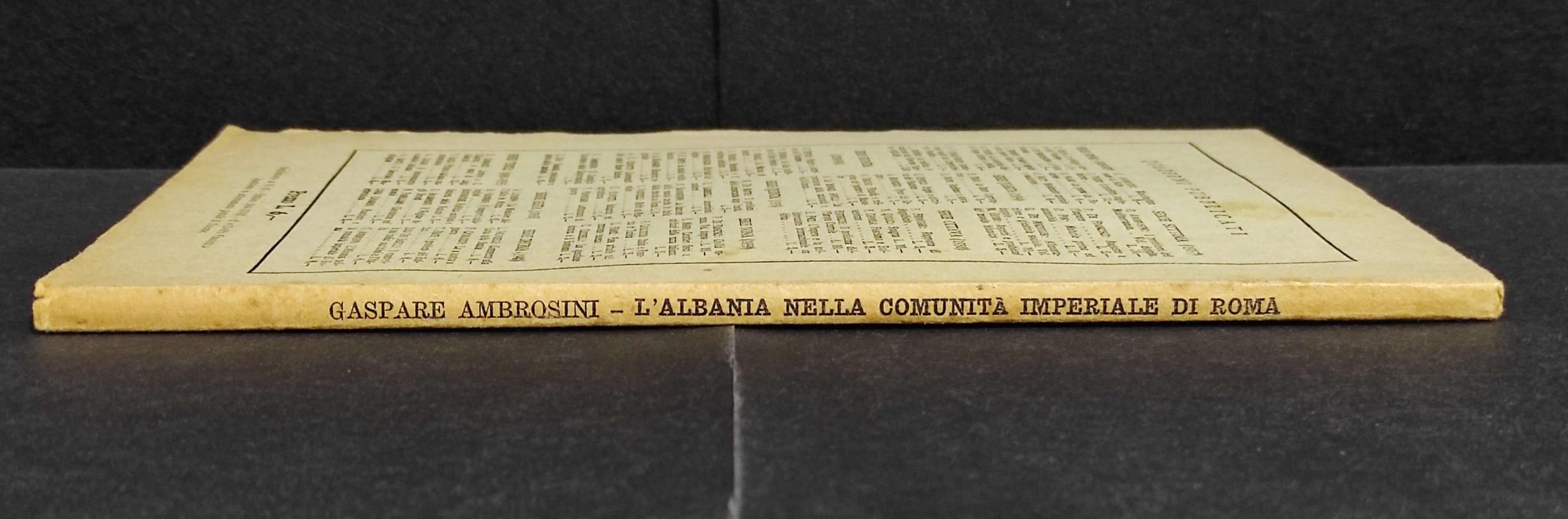L' Albania nella Comunità Imperiale di Roma