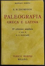 Paleografia Greca e Latina
