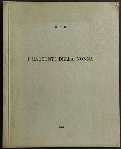 I Racconti della Nonna - copertina