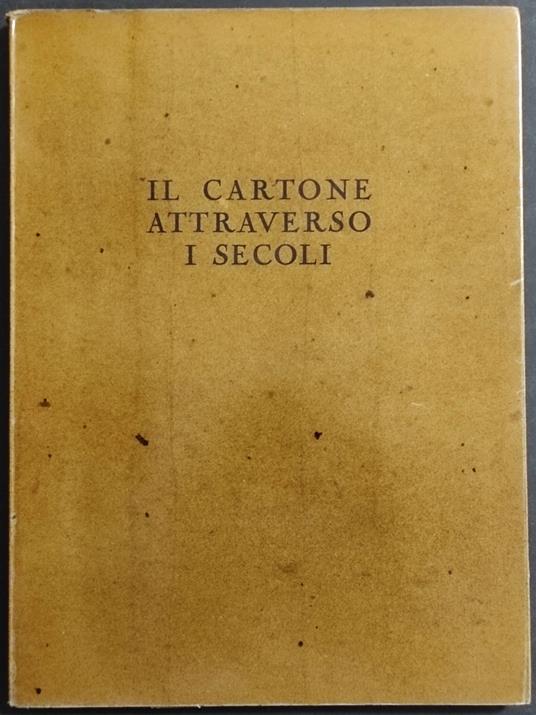 Il cartone Attraverso i Secoli - copertina