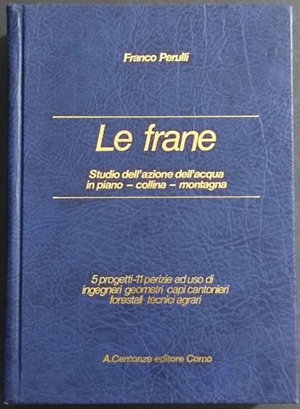 Le Frane - Franco Perulli - copertina