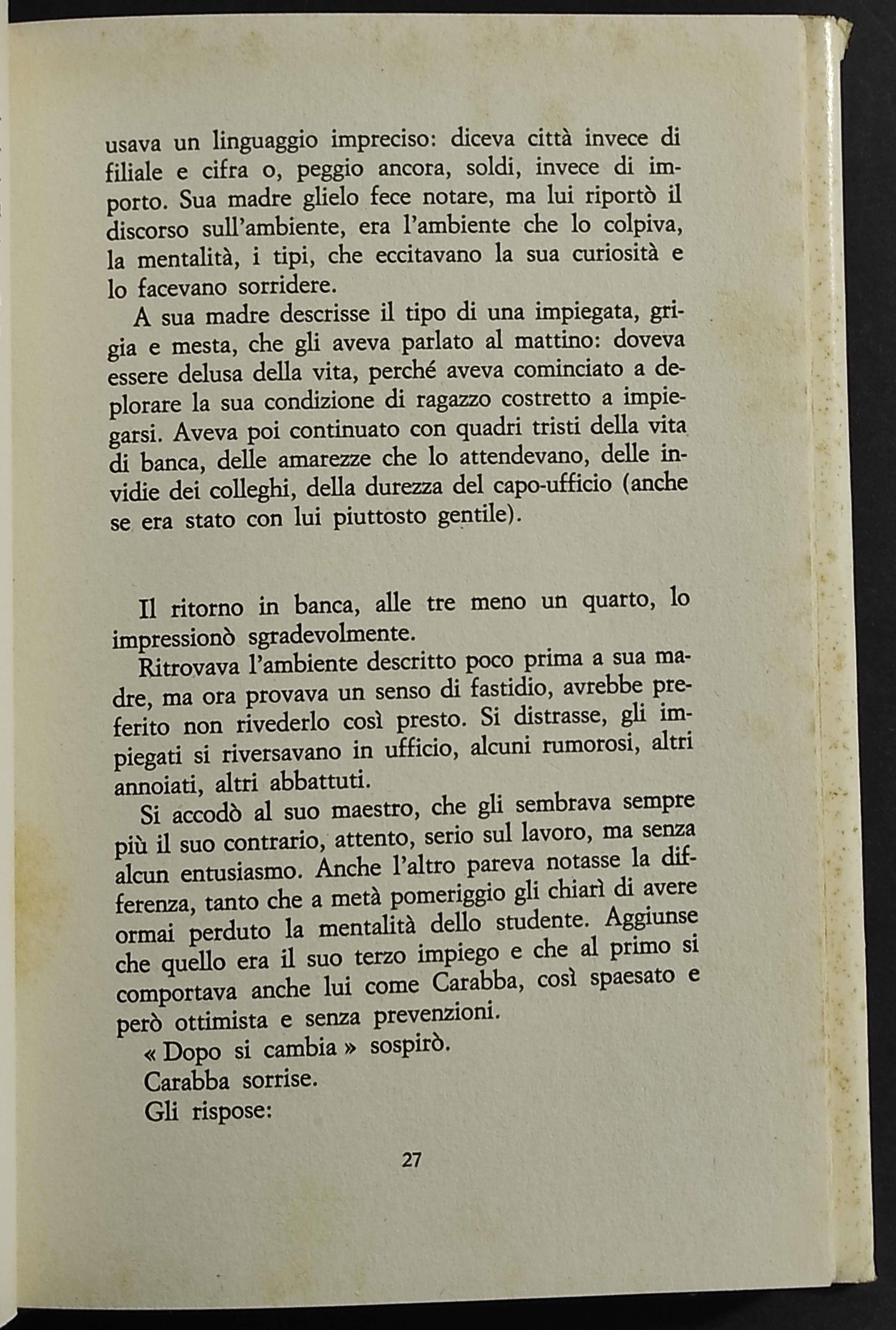 La Morte in Banca