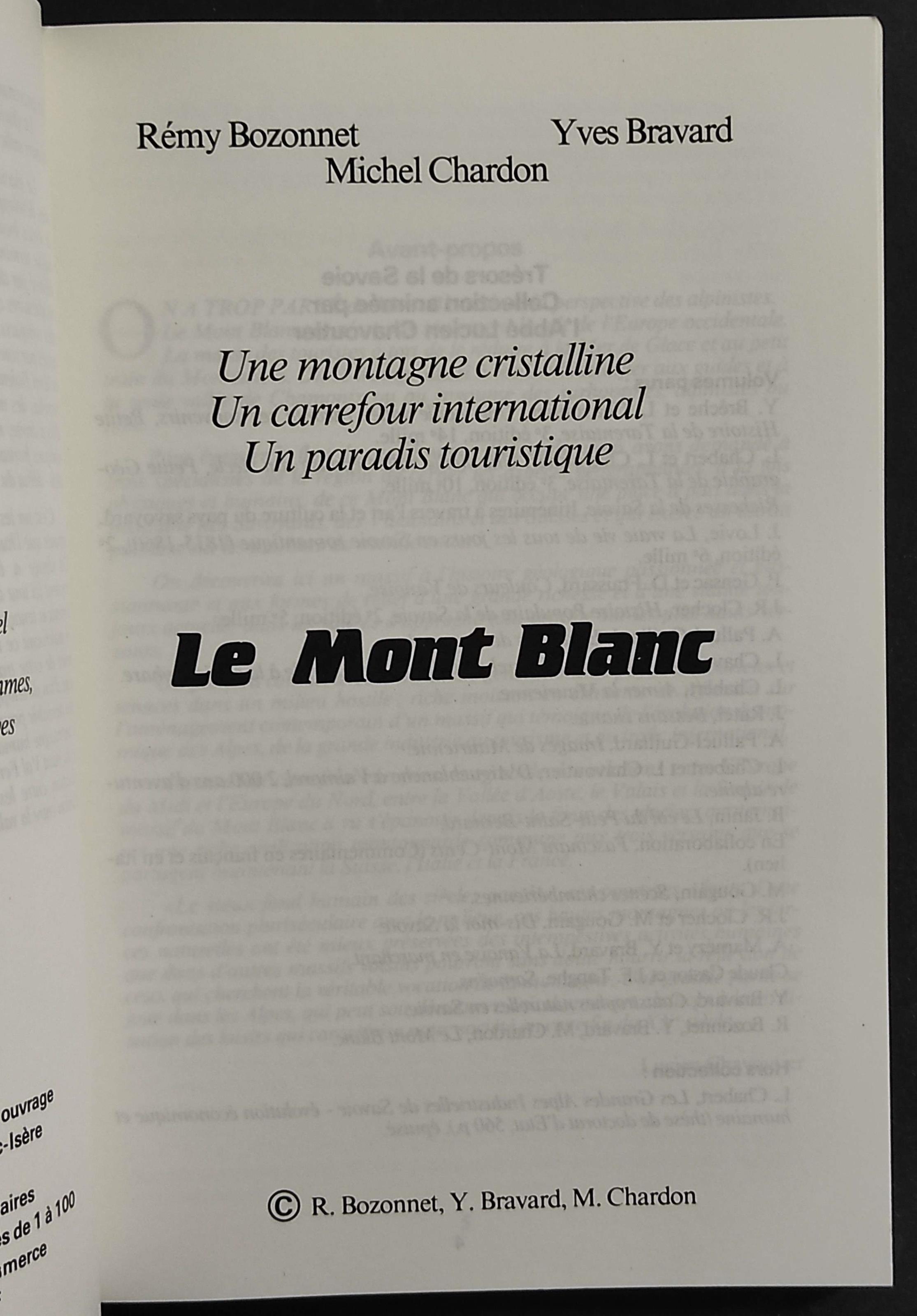 Le Mont Blanc