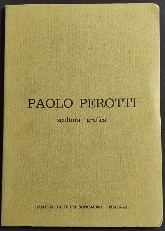 Paolo Perotti - copertina