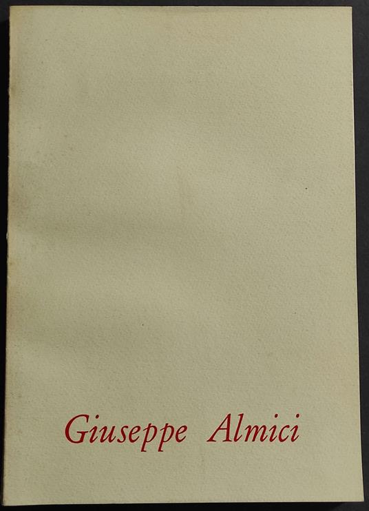 Mons. Giuseppe Almici - copertina
