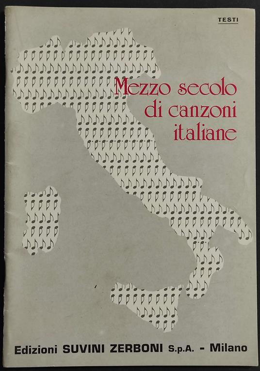 Mezzo Secolo di Canzoni Italiane - copertina