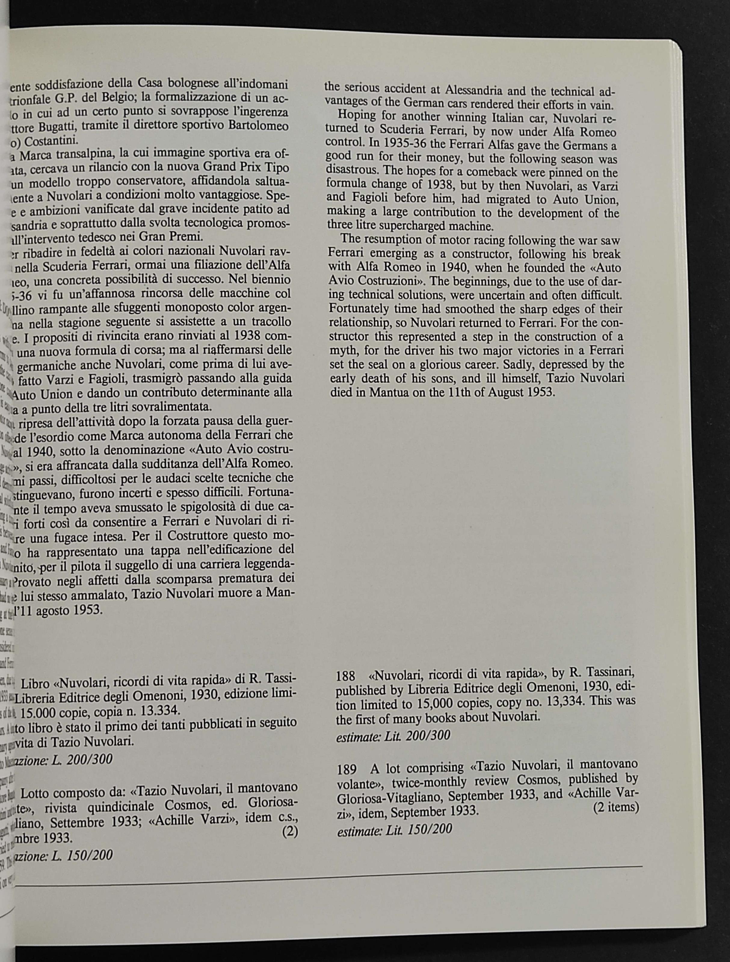 Motociclette Automobili da Collezione e Automobilia