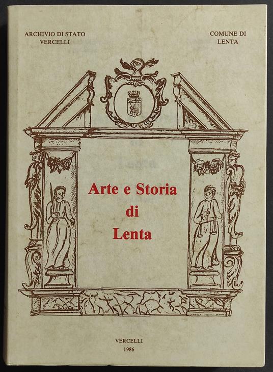 Arte e Storia di Lenta - copertina
