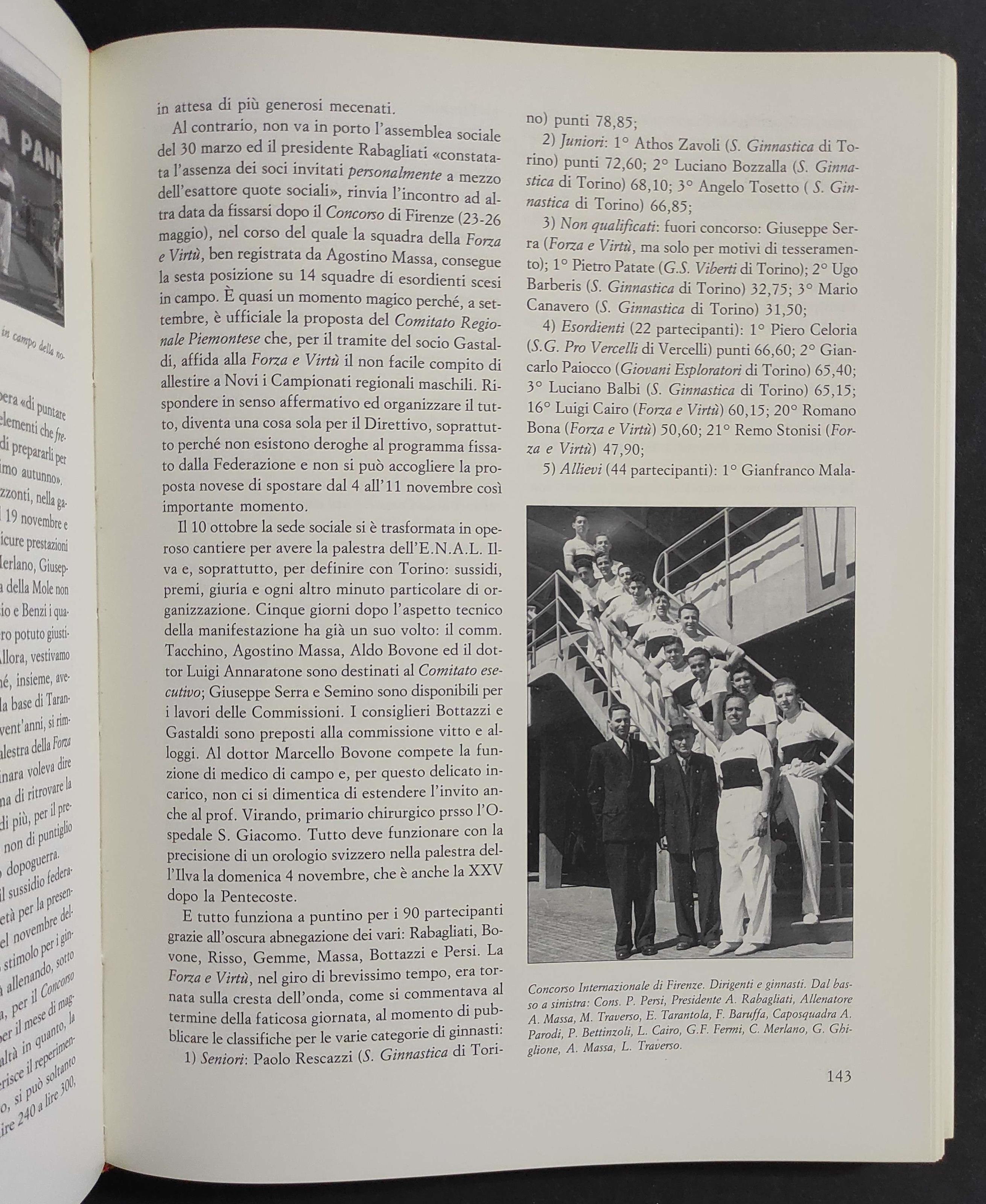 I Cento Anni Società Ginnastica Forza e Virtù 1892-1992