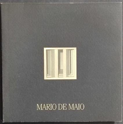 Mario De Maio - copertina