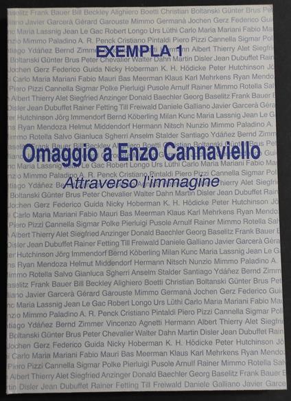 Omaggio a Enzo Cannaviello - copertina