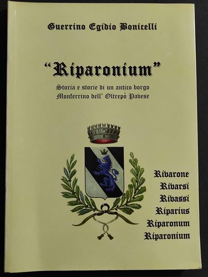 Il Riparonium - copertina