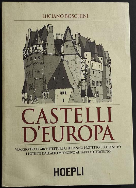 Castelli d'Europa - Luciano M. Boschini - copertina
