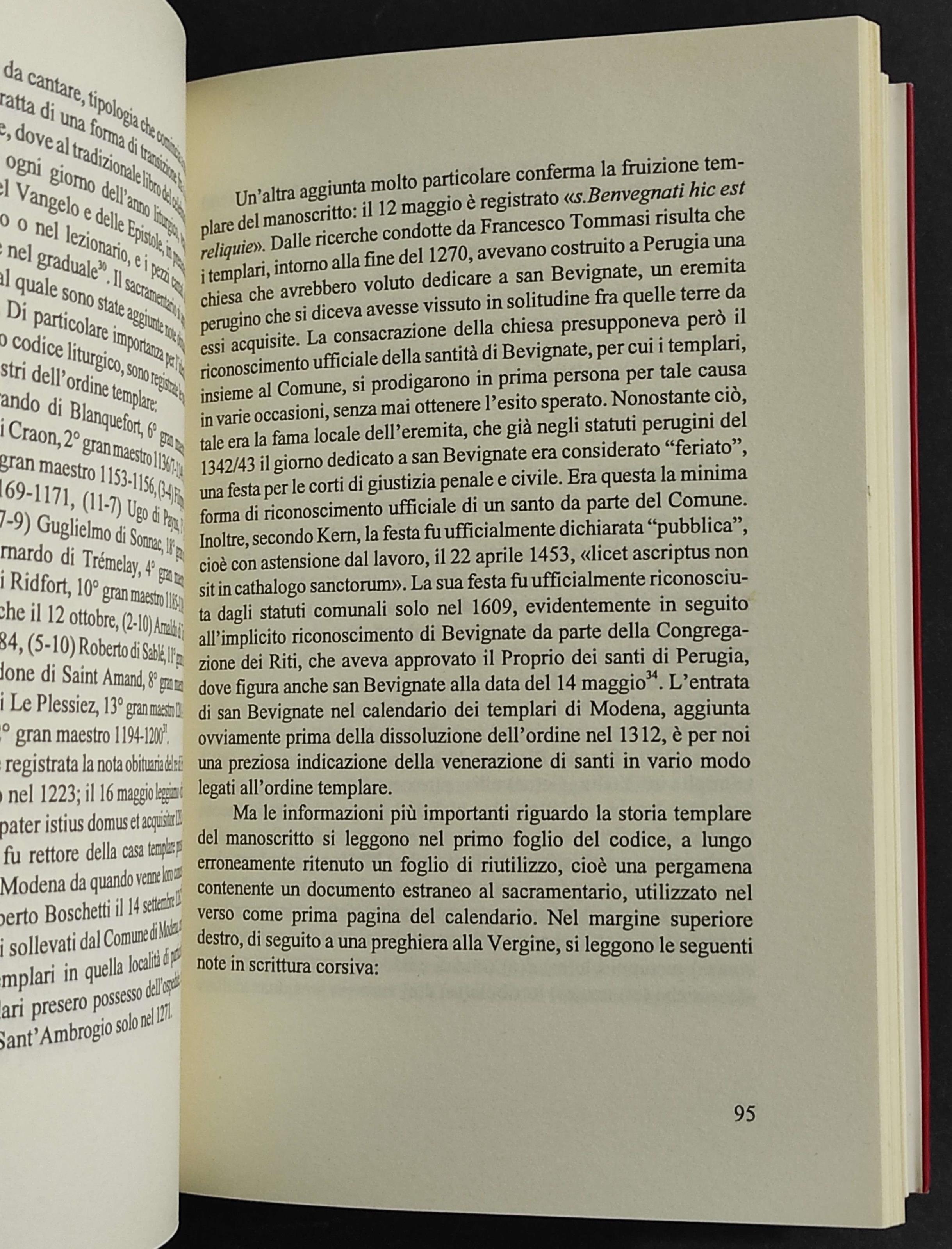 I Templari La guerra e la Santità