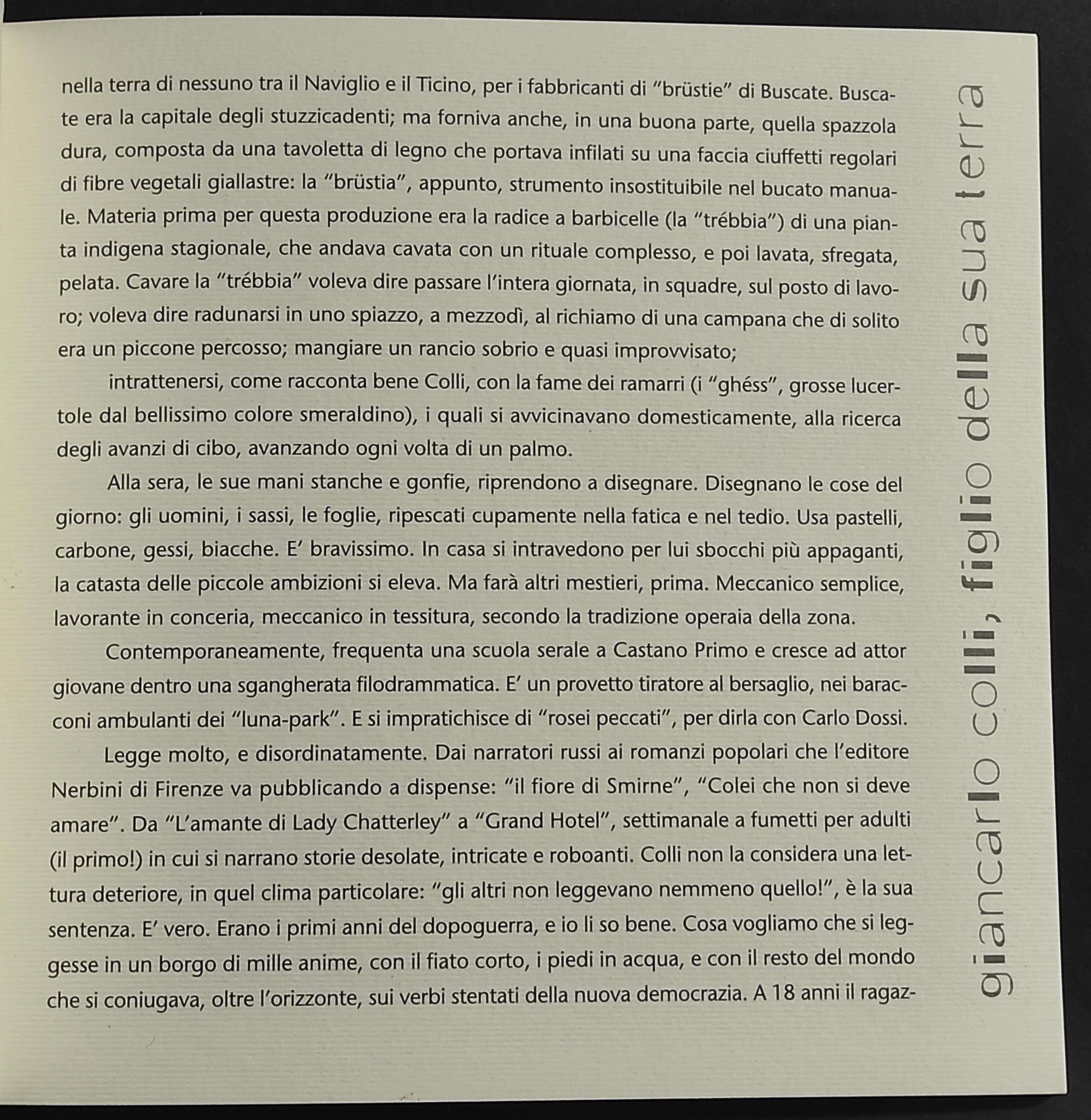 Giancarlo Colli Figlio della sua Terra
