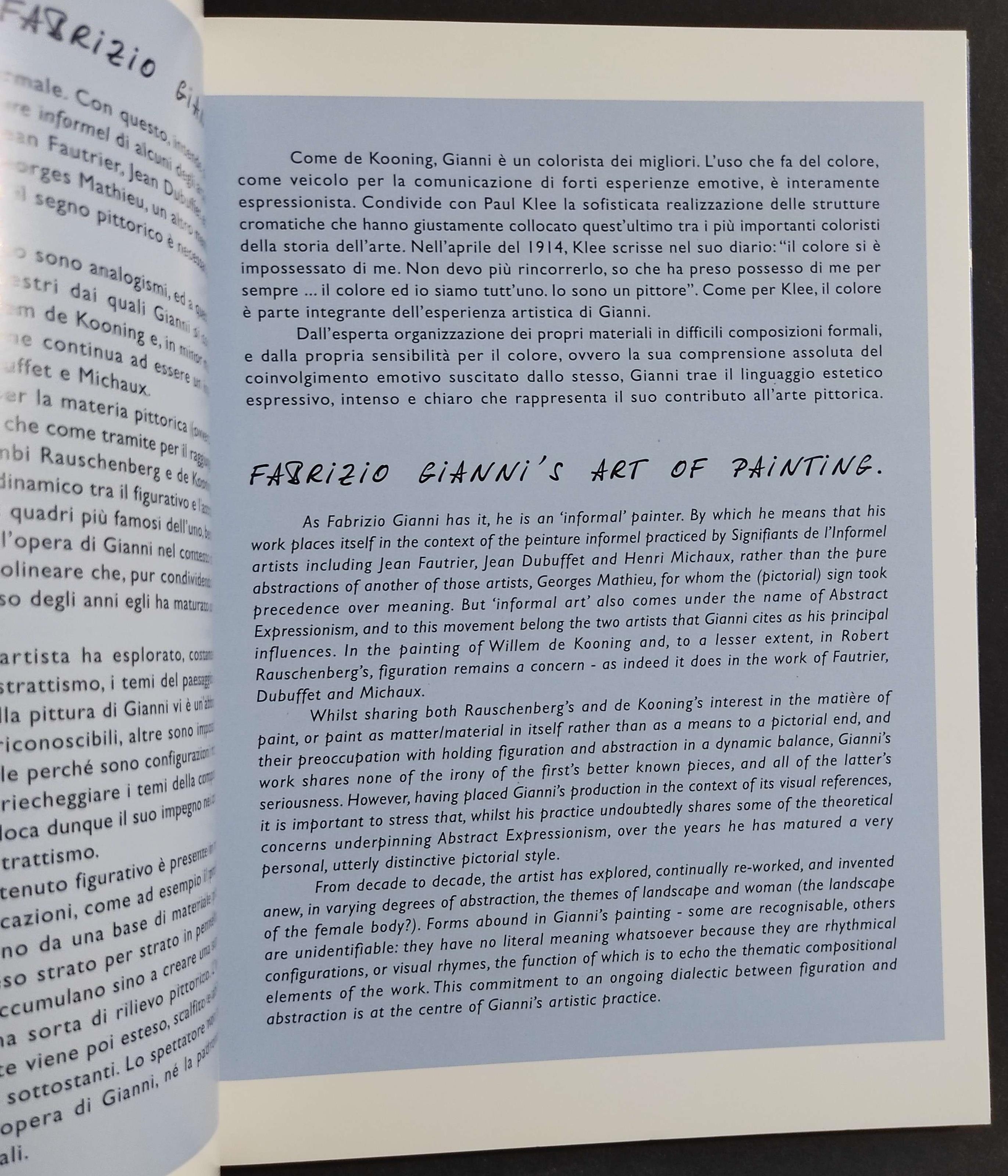 L' Arte di Fabrizio Gianni alla Villa di Riposo di Giovanni Pascoli