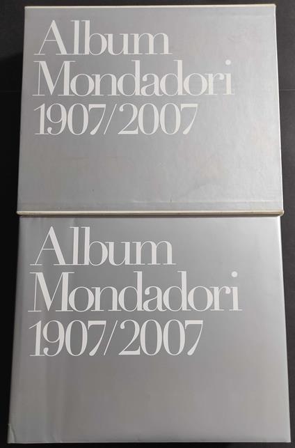 Album Mondadori 1907/2007 - copertina