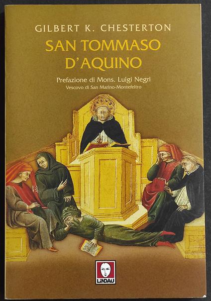 San Tommaso d'Aquino - Gilbert K. Chesterton - copertina