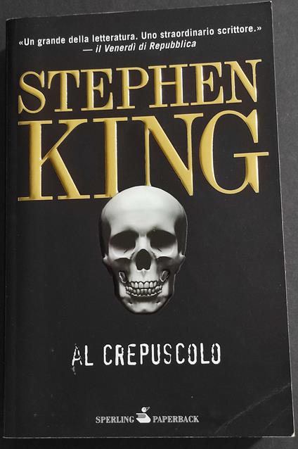 Al Crepuscolo - Stephen King - copertina