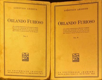 Orlando furioso. Due volumi - Lodovico Ariosto - copertina