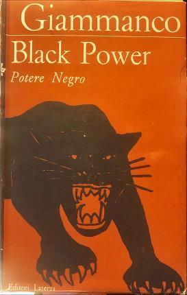 Black Power Potere Negro - Roberto Giammanco - copertina