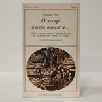 O mangi questa minestra…Fiabe e racconti popolari siciliani sul cibo per la prima volta tradotti in italiano
