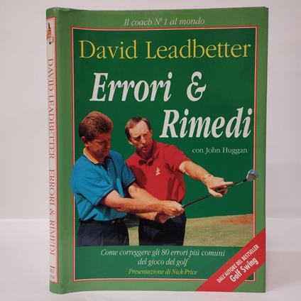 Errori & Rimedi. Come correggere gli 80 errori più comuni del gioco del golf - copertina