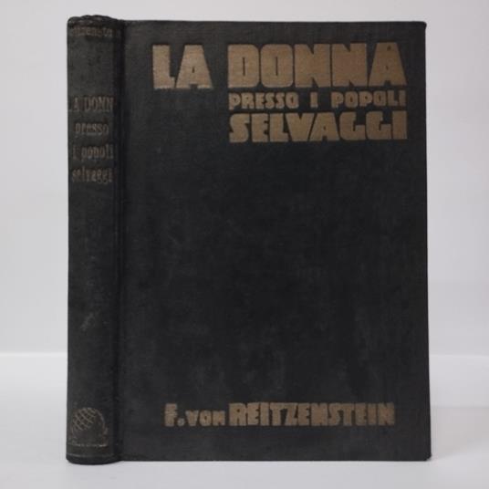 La donna presso i popoli selvaggi - copertina