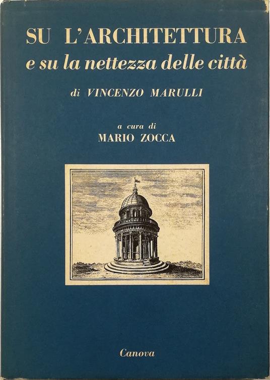 Su l'architettura e la nettezza delle città (MDCCCVIII) - copertina