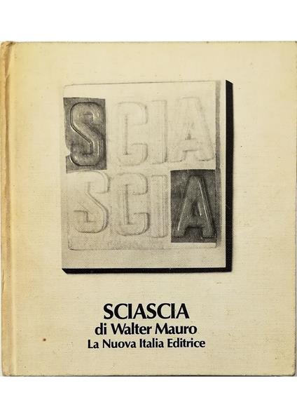 Sciascia - Walter Mauro - copertina