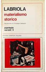 Del materialismo storico Delucidazione preliminare