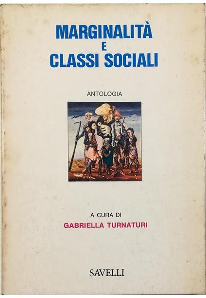 Marginalità e classi sociali - copertina