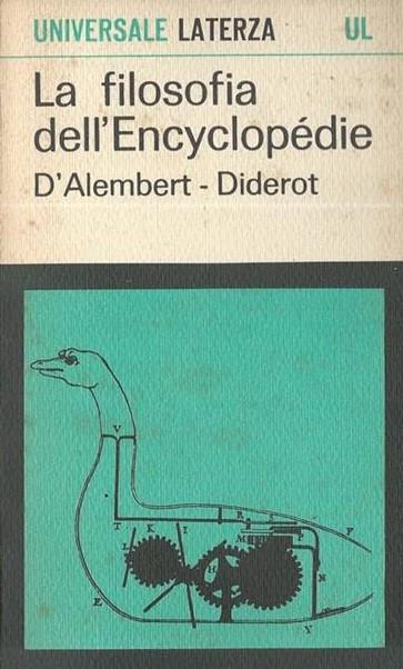 La filosofia dell'Encyclopédie - copertina