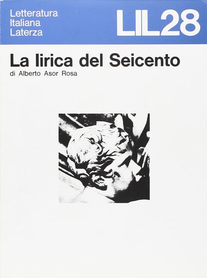 La lirica del Seicento - Alberto Asor Rosa - copertina