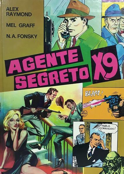 Agente segreto X9 - copertina