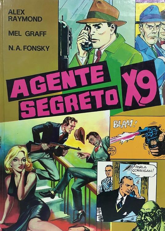 Agente segreto X9 - copertina