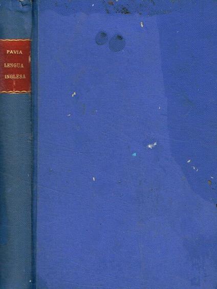Gramatica de la lengua inglesa - Luigi Pavia - copertina