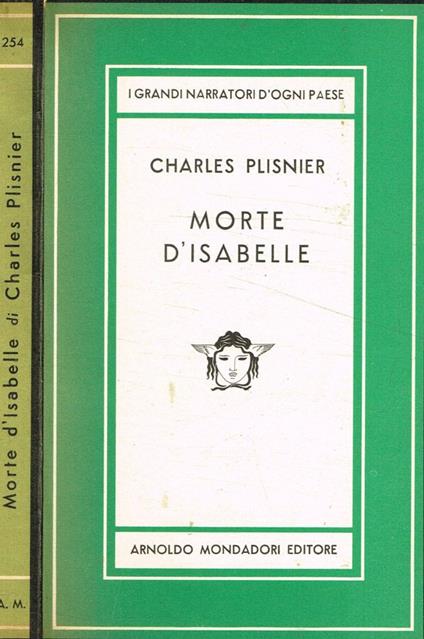 Morte d'Isabelle - Charles Plisnier - copertina
