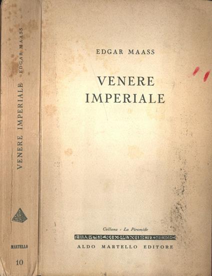 Venere imperiale - Edgar Maass - copertina