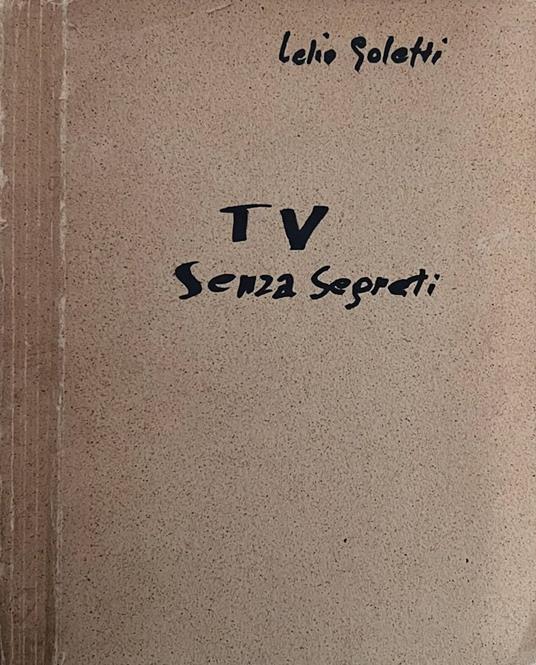 Tv senza segreti - copertina