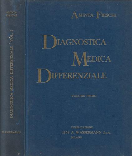 Diagnostica Medica Differenziale - Aminta Fieschi - copertina
