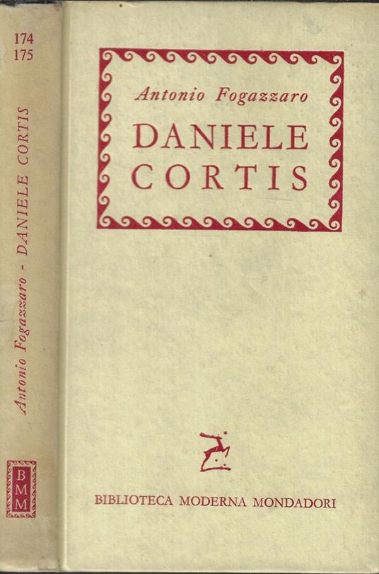 Daniele Cortis - Antonio Fogazzaro - copertina