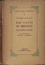 Dai canti di Melitta