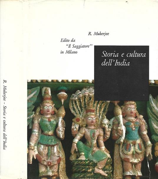 Storia e cultura dell'India - Radhakamal Mukerjee - copertina